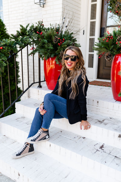 Townsley Glitter Hightop Sneakers