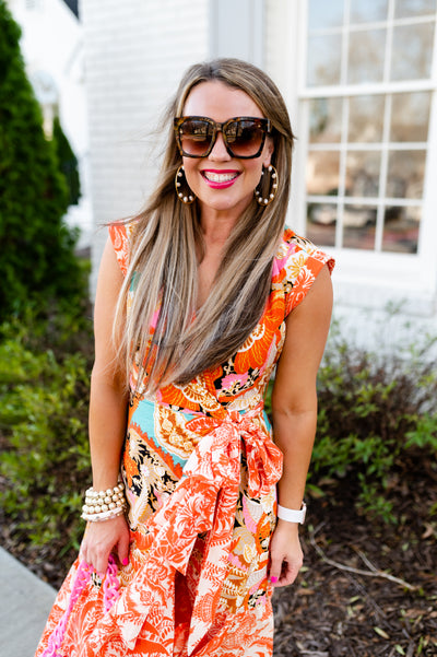 Everly Oversized Pearl Hoops