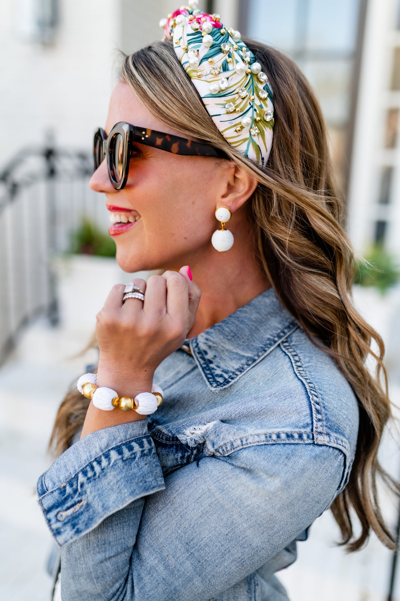 Resort Palm Headband
